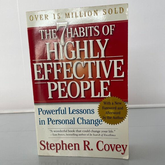 The 7 Habits of Highly Effective People by Stephen R. Covey Paperback Book - Picture 1 of 6